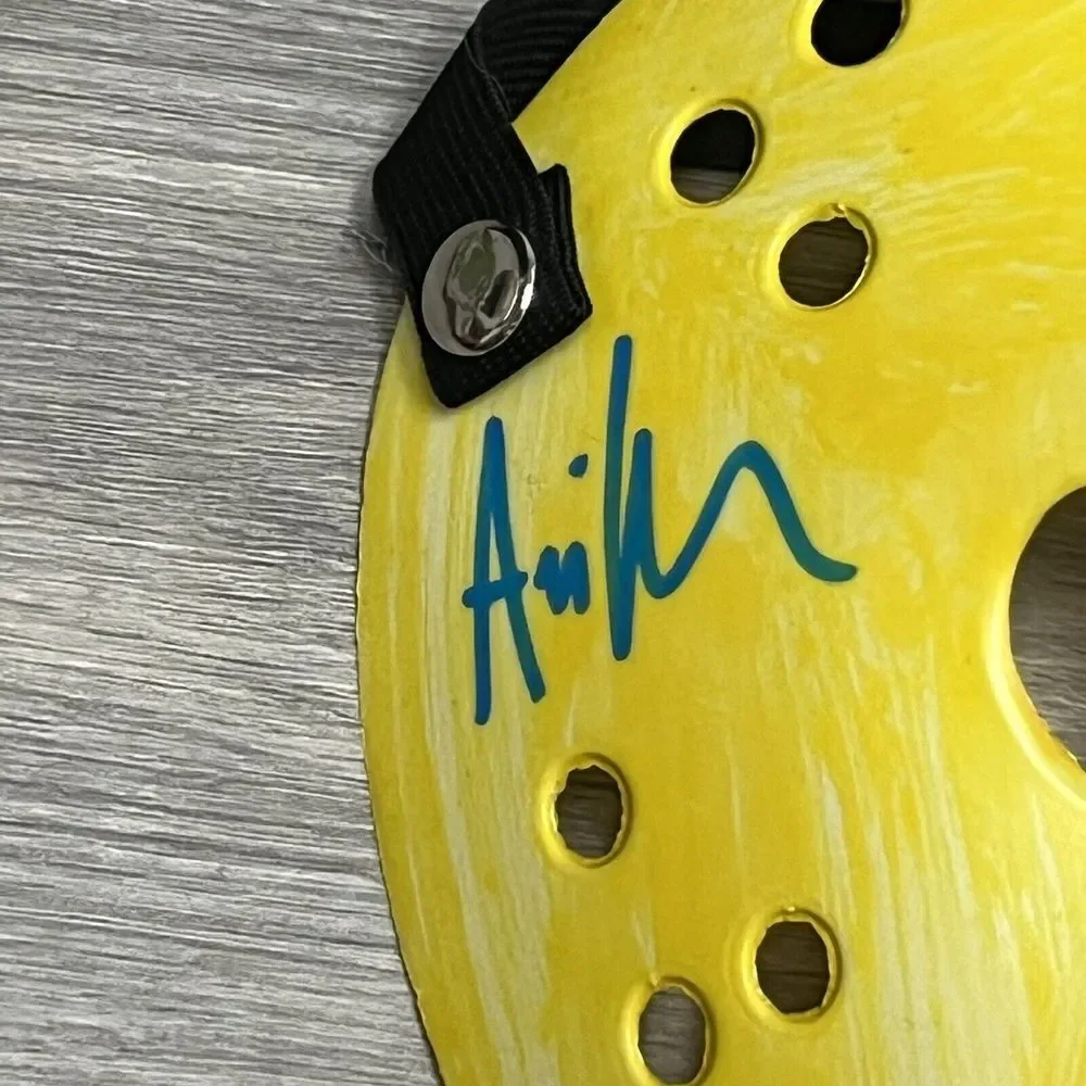 Jason Voorhees Mask Auto Autographed Sign Ari Lehman Horror Friday 13th JSA Cert